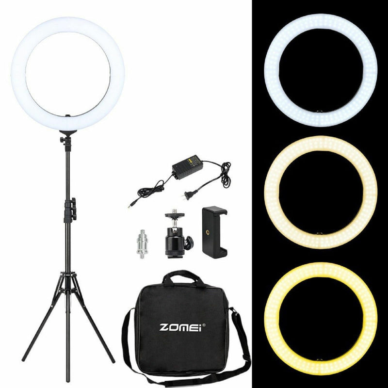 Ring Light 18 in w/stand & phone holder