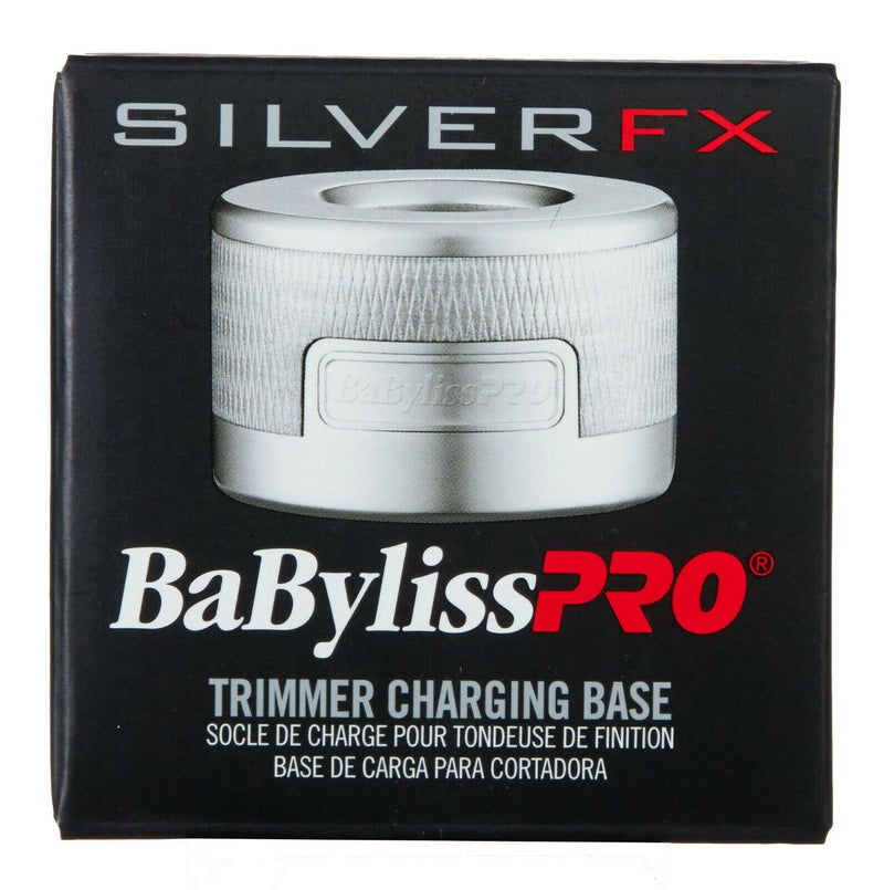 BabylissPro SilverFX Clipper Charging Base - Silver