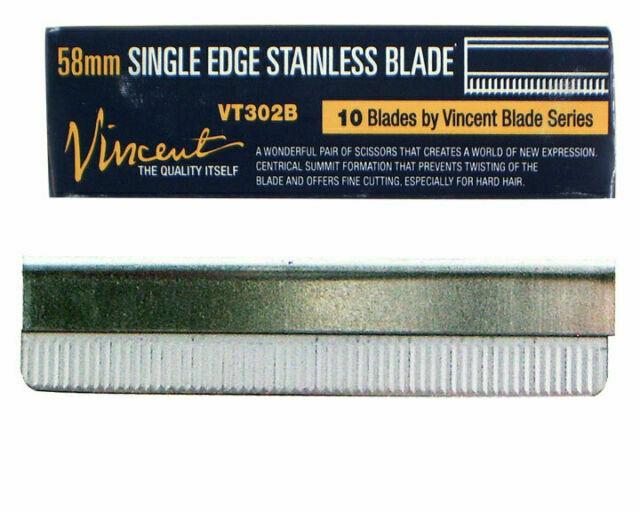 Vincent 58mm Single Edge Razor Blade 10 pk.