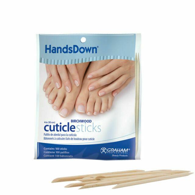 Graham HandsDown Birchwood Cuticle Sticks 4 in. - 100pk