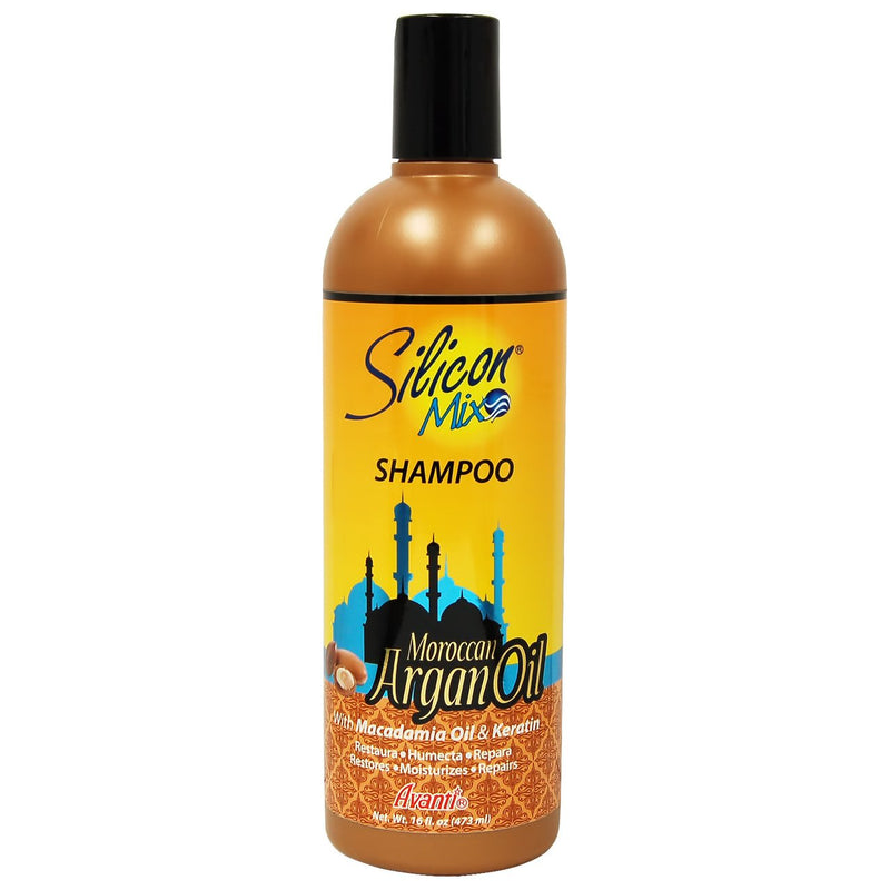 Silicon Mix Hair Shampoo 16oz - Moroccan Argan Oil