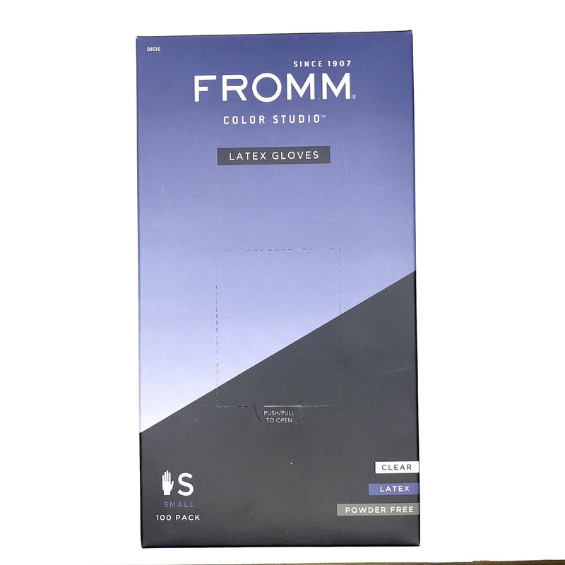 Fromm Latex Gloves Powder Free 100pk Small