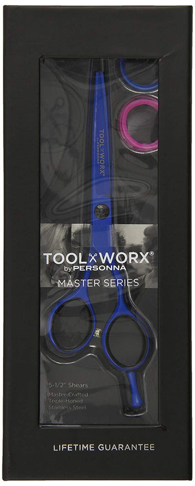 Toolworx Master Series Shears 5 1/2" Cobalt Blue