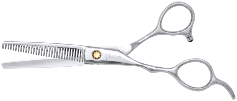 Vincent Thinning Shear Left Handed - 7" - diy hair company