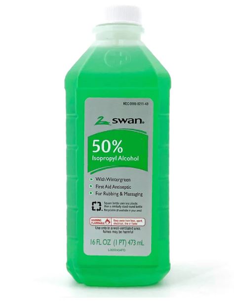 Swan 50% Isopropyl Alcohol Winter Green