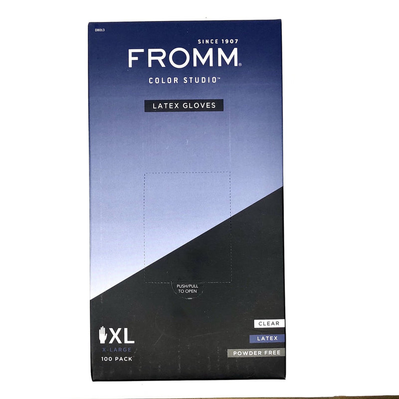 Fromm Latex Gloves Powder Free 100pk X-Large